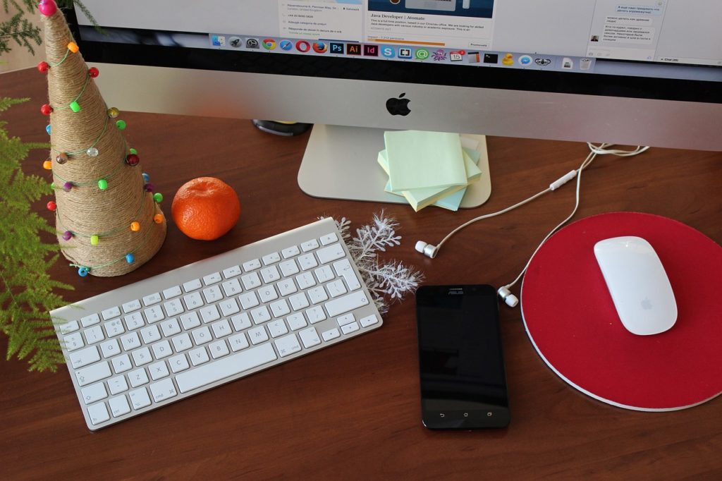 Decorating Your Office Desk For Christmas Will Put You In The
