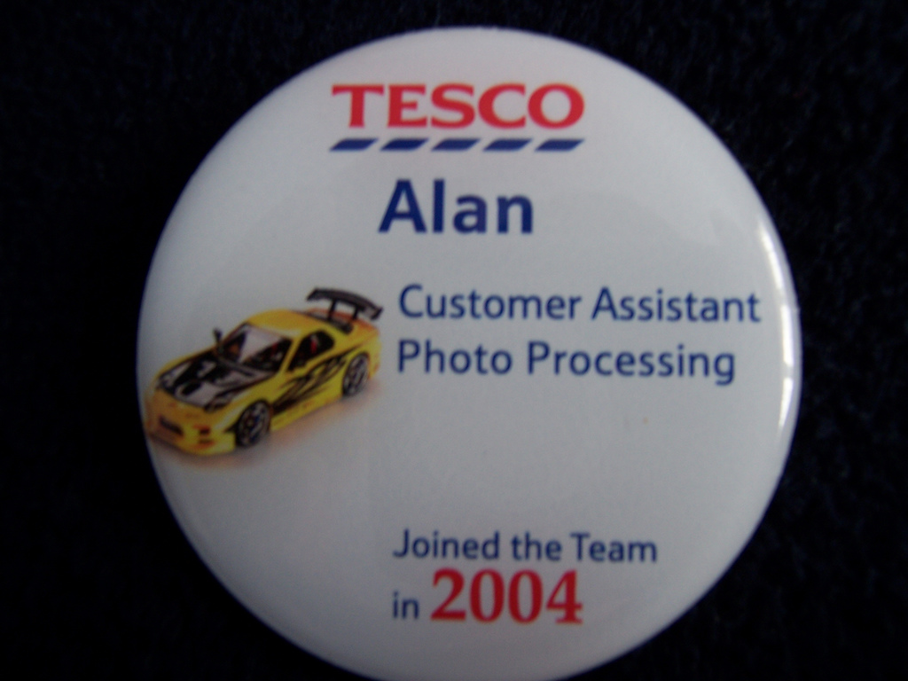 While staff name badges have looked like this in the past, new ones allow you to effectively track your staff ... photo by CC user adspackman on Flickr